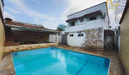 Sobrado com 4 dormitórios à venda, 288 m² por R$ 1.800.000,00 - Canto do Forte - Praia Grande/SP