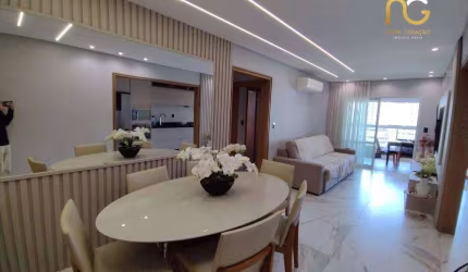 Apartamento com 2 dormitórios à venda, 81 m² por R$ 910.000,00 - Aviação - Praia Grande/SP