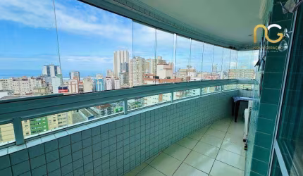 Apartamento com 2 dormitórios à venda, 66 m² por R$ 450.000,00 - Boqueirão - Praia Grande/SP