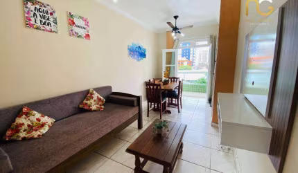 Apartamento com 1 dormitório à venda, 52 m² por R$ 270.000,00 - Aviação - Praia Grande/SP