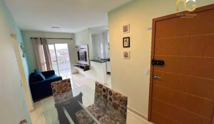 Apartamento com 2 dormitórios à venda, 67 m² por R$ 420.000,00 - balneario maracanã - Praia Grande/SP