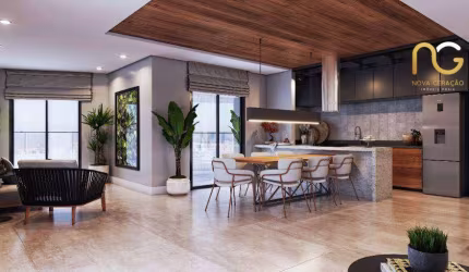 Apartamento com 2 dormitórios à venda, 71 m² por R$ 635.000,00 - Solemar - Praia Grande/SP