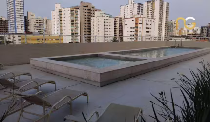 Apartamento  - Predio de Alto Padrão - 01 dormitorio 01 suite - Lazer Completo - Bairro Vila Tupi/Praia Grande-SP