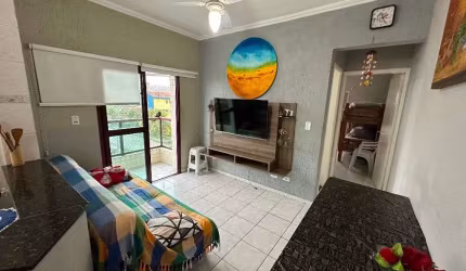 Apartamento com 1 dormitório à venda, 45 m² por R$ 225.000,00 - Agenor de Campos - Mongaguá/SP