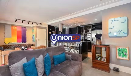 Apartamento com 1 dormitório à venda, 94 m² por R$ 1.390.000 - Brooklin - São Paulo/SP