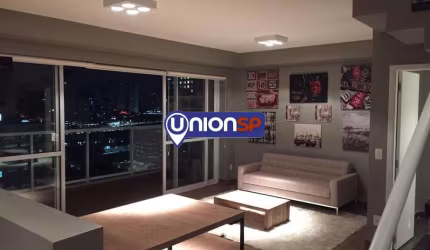 Apartamento com 1 dormitório à venda, 89 m² por R$ 1.300.000,00 - Brooklin - São Paulo/SP
