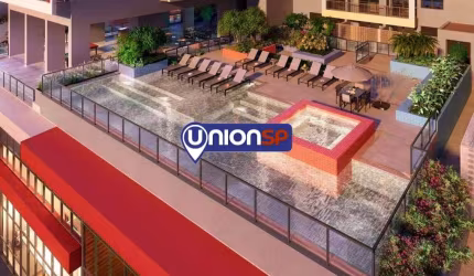 Apartamento com 1 quarto à venda na Avenida Doutor Chucri Zaidan, 111, Brooklin, São Paulo por R$ 390.000