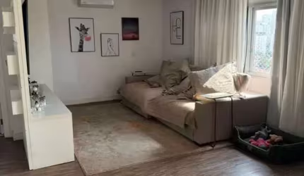 Apartamento à venda em Campo Belo com 124 m², 2 quartos, 2 vagas