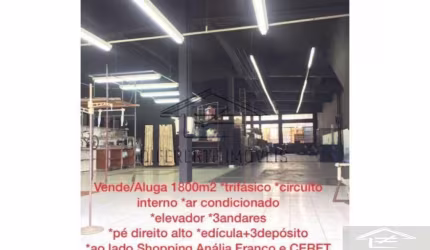 PRÉDIO COMERCIAL - 1800M² - ANALIA FRANCO