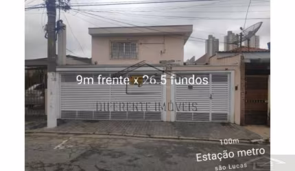 SOBRADO COM 3 DORMITÓRIOS (1 SUÍTE ) 4 VAGAS NA VILA PAULO SILAS !!