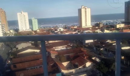 VENDO APARTAMENTO COM VISTA MAR, 02 DORMITÓRIOS, SACADA GOURMET, PISCINA, SALÃO DE FESTAS E GARAGEM.