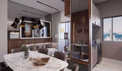 Apto com 58m² no Costa e Silva com 2 quartos sendo 1 suíte e 1 vaga de garagem.