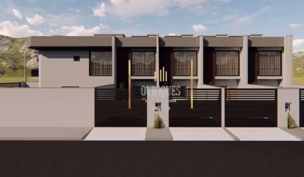 Geminado no Bairro Vila nova com 82m² e 2 suítes