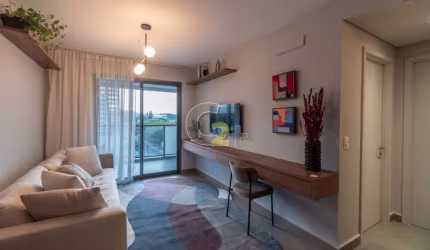 Apartamento à venda em Moema com 2 suítes e 1 vaga