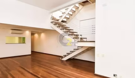 COBERTURA DUPLEX - JARDIM DAS BANDEIRAS - 2 DORMITORIOS - 2 SUITES - 3 VAGAS DE GARAGEM - 280m²