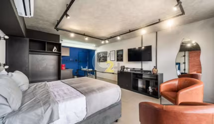 Apartamento Studio a venda no Centro, 1 quarto,  sem vaga