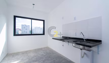 Studio novo à venda na Pompéia, 1 quarto, sem vaga de garagem.