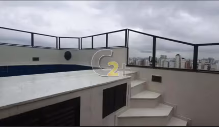 Cobertura Duplex à venda no Campo Belo com 2 quartos, sendo 1 suite e 2 vagas