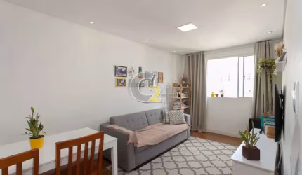 Apartamento à venda na Vila Romana com 2 quartos, sendo 1 suíte e 1 vaga
