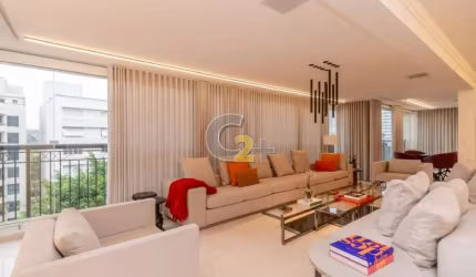 Apartamento à venda no Pacacembu com 4 suítes, 6 vagas