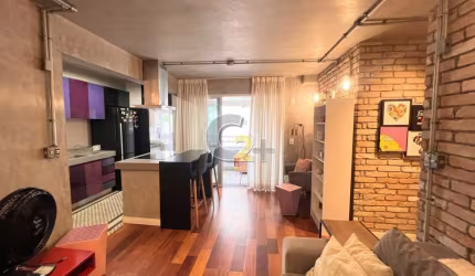 Apartamento, venda, Pompéia, 2 quartos, 1 suíte e 1 vaga de garagem.