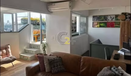 Cobertura à venda em Pinheiros com 1 suite e 1 vaga