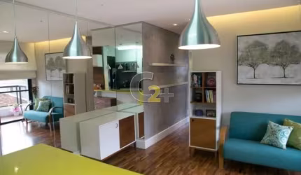 Apartamento à venda na Vila Romana com 2 quartos, sendo 1 suite e 1 vaga