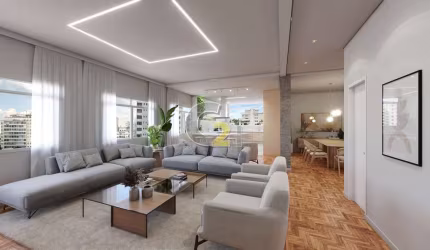 Apartamento à venda em Higienópolis com 3 quartos, sendo 1 suíte e 2 vagas