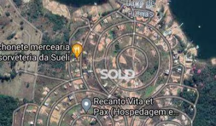 Terreno à venda, 240 m² por R$ 132.000,00 - Balneário Cassino Shangylá II - São José da Barra/MG