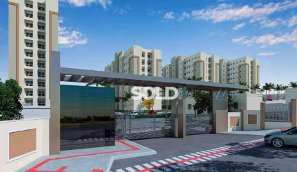 Apartamento com 2 dormitórios à venda, 44 m² por R$ 261.000,00 - Recreio das Acácias - Ribeirão Preto/SP