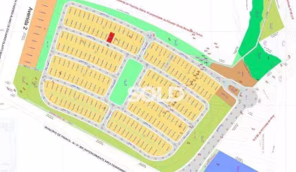 Terreno à venda, 401 m² por R$ 450.000 - Núcleo Agrícola Alpha - Franca/SP