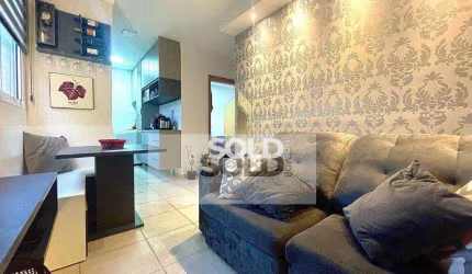 Apartamento com 2 dormitórios, rico em armários,  à venda por R$ 210.000,00 - Chácara Santo Antônio - Franca/SP