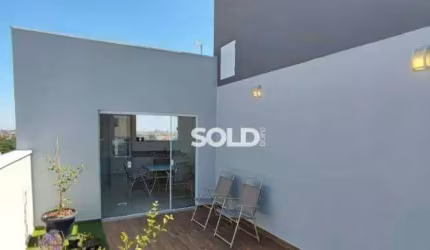 Apartamento Duplex com 2 dormitórios à venda, 109 m² por R$ 370.000,00 - Villa Santa Gianna - Franca/SP