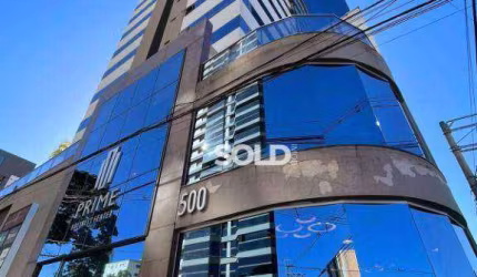 Belíssima sala comercial no edifício Prime