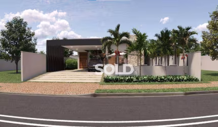 Linda casa em Rifaína-SP, com 5 suítes,   à venda, 365 m² por R$ 3.500.000 - Condominio Enseada da Fronteira - Rifaina/SP