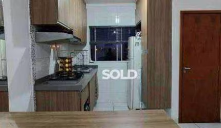 Apartamento com 2 dormitórios à venda, 56 m² por R$ 210.000 - Vila Santa Terezinha - Franca/SP