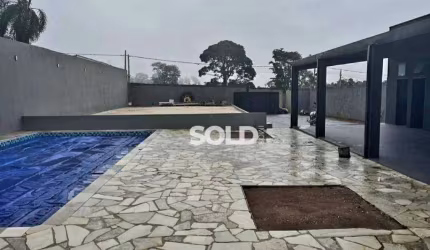 Chácara a 4,5km de Franca, com 3 dormitórios sendo 1 suíte, 850m² de terreno,  à venda por R$ 750.000,00 - Jardim Palestina - Franca/SP