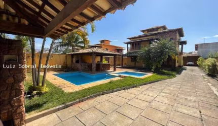 Casa para Venda em Saquarema, Porto Da RoÇa I, 5 dormitórios, 2 suítes, 5 banheiros, 8 vagas