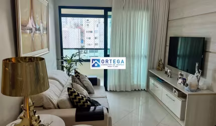 Apartamento com 2 suítes, reformado e mobiliado, Jd. Apipema, Salvador-BA