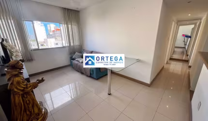 Apartamento reformado com 2 quartos à venda, suíte, nascente, garagem, Vitória, Salvador-BA
