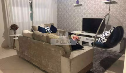 Sobrado com 3 Suítes para Comprar, 181m² - Vila Tibiriçá, Santo André/SP.