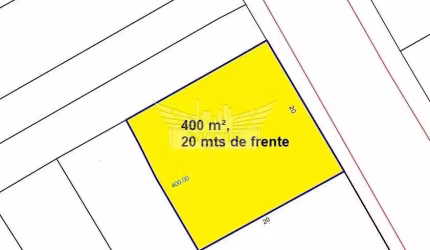 Belíssimo Terreno para Alugar com 400m² - Jardim - Santo André/SP