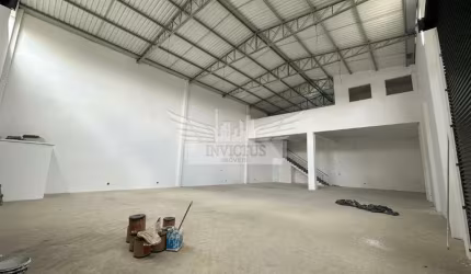 Galpão Industrial em Construção para Alugar, 450m² - Bairro Utinga, Santo André/SP