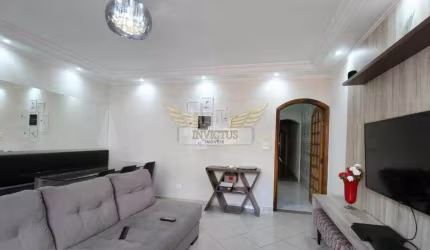 Sobrado com 3 Quartos para Alugar, 206m² - Vila Camilópolis, Santo André/SP.