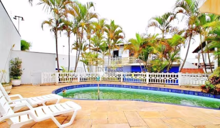 Sobrado com 4 Quartos para Alugar, 307m² - Vila Homero Thon, Santo André/SP.