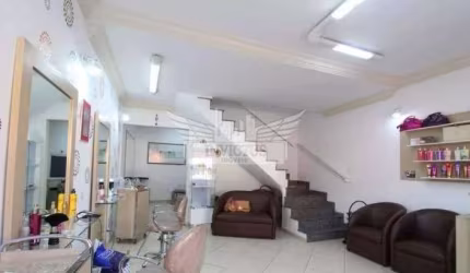 Sobrado Comercial/Residencial com 3 Dormitórios para Locação, 137m² - Campestre, Santo André/SP.