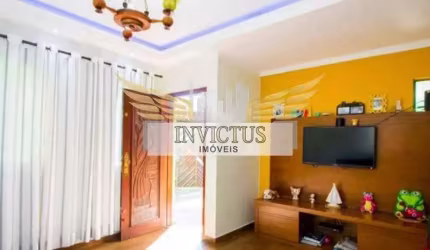 Sobrado com 3 Quartos para Comprar, 179m² - Parque Novo Oratório, Santo André/SP.