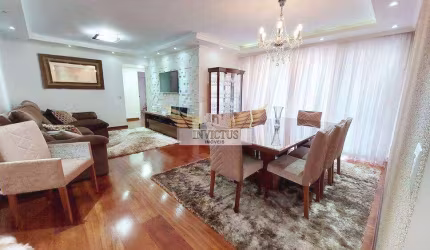 Apartamento com 3 Quartos para Comprar, 122m² - Bairro Jardim, Santo André/SP.