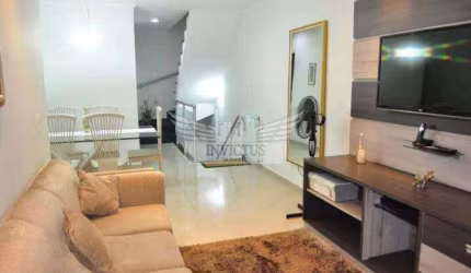 Sobrado com 4 Dormitórios à Venda, 134m² - Vila Curuçá, Santo André/SP.