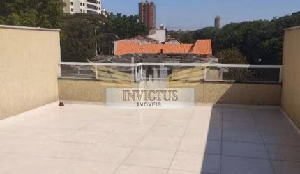 Cobertura sem Condomínio com 2 Quartos para Comprar, 95m² - Bairro Jardim, Santo André/SP.